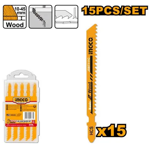 SET SIERRA CALADORA MADERA 15 PIEZAS 