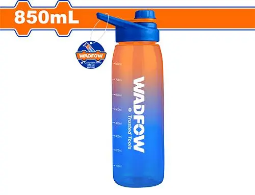 POTE DE AGUA PLASTICO 850ML WADFOW 