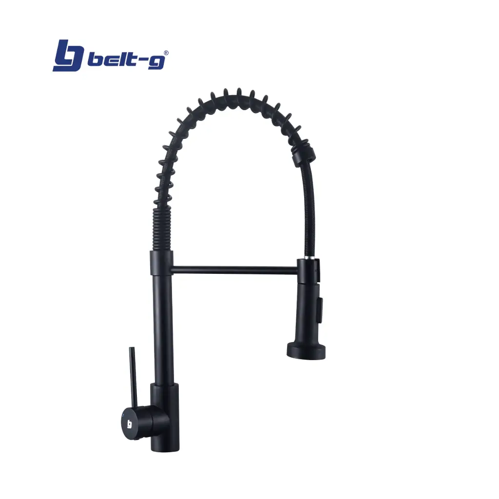 GRIFO FREGADERO MONOMANDO BRIGDE BLACK 