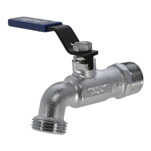 Llave De Jardín 3/4 X 3/4 De Pulgada Plata Coflex
