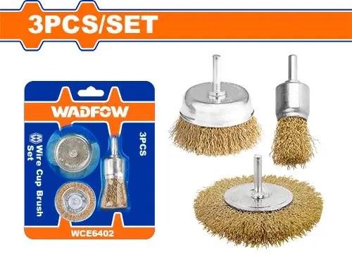 SET CEPILLOS ALAMBRE 3PZAS WADFOW 