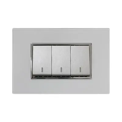 INTERRUPTOR TRIPLE ACRILICO 1 WAY 