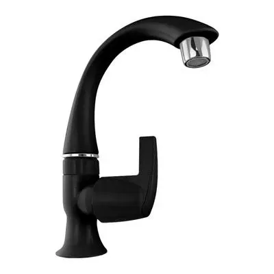 GRIFERIA INDIVIDUAL FREGADERO ABS NEGRO 