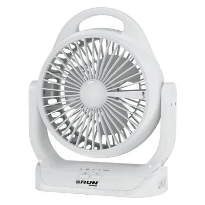 VENTILADOR RED RECAR 6" CON LAMPARA LED 