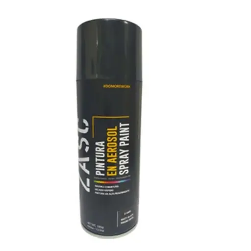 SPRAY PINTURA ALTA TEMPERATURA NEGRO MATTE ZASC 