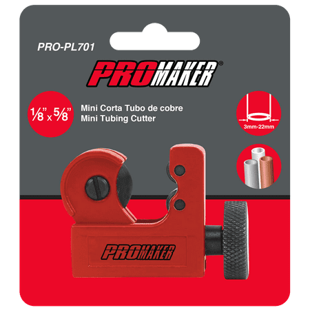Mini Corta Tubo 1/8  - 5/8  Promaker PRO-PL701