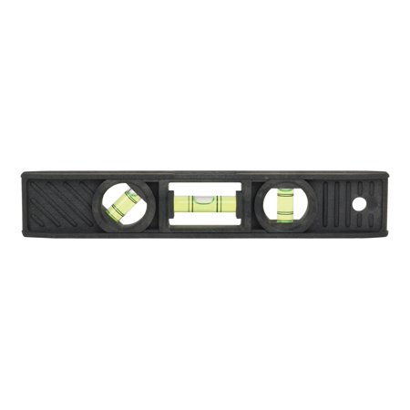 Nivel tipo Torpedo Stanley  - Spirit Level - High-impact ABS Plastic - Black